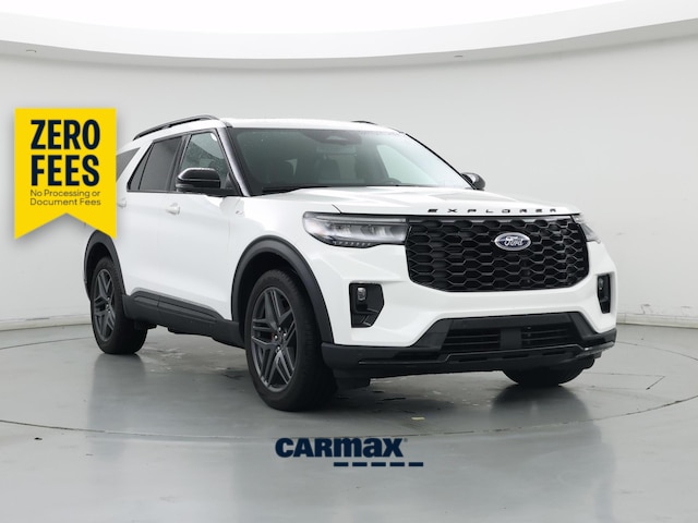 White 2025 Ford Explorer ST-Line AWD SUV / Crossover All-Wheel Drive Automatic