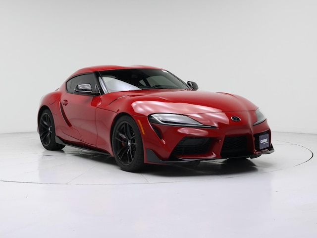 Red 2020 Toyota Supra 3.0 Premium RWD Coupe Rear-Wheel Drive Automatic