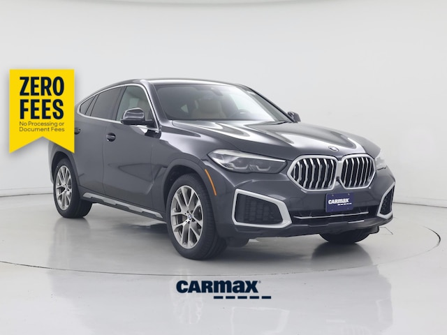 Blue 2022 BMW X6 SUV / Crossover All-Wheel Drive Automatic