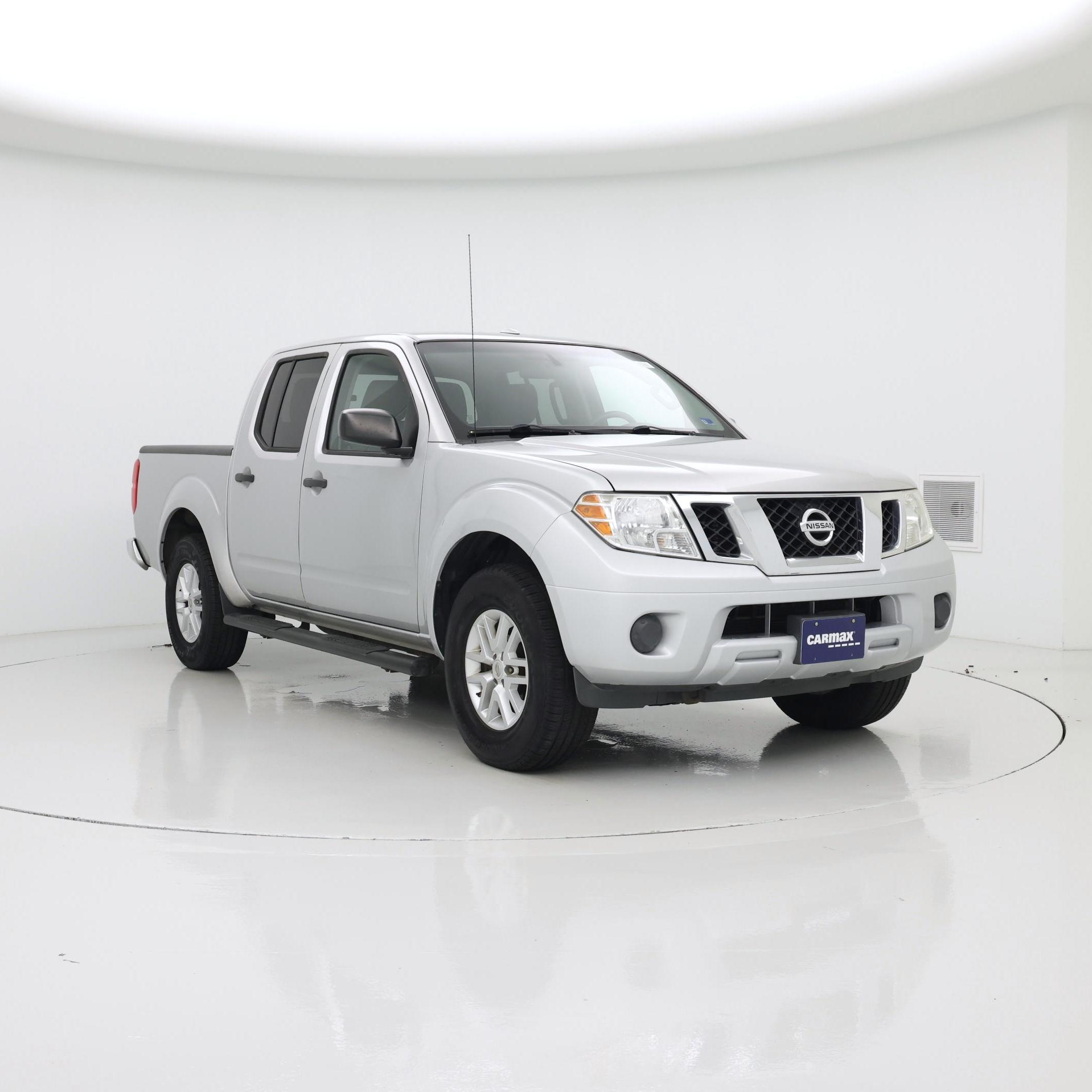 Silver 2016 Nissan Frontier Pickup Truck Four-Wheel Drive Automatic