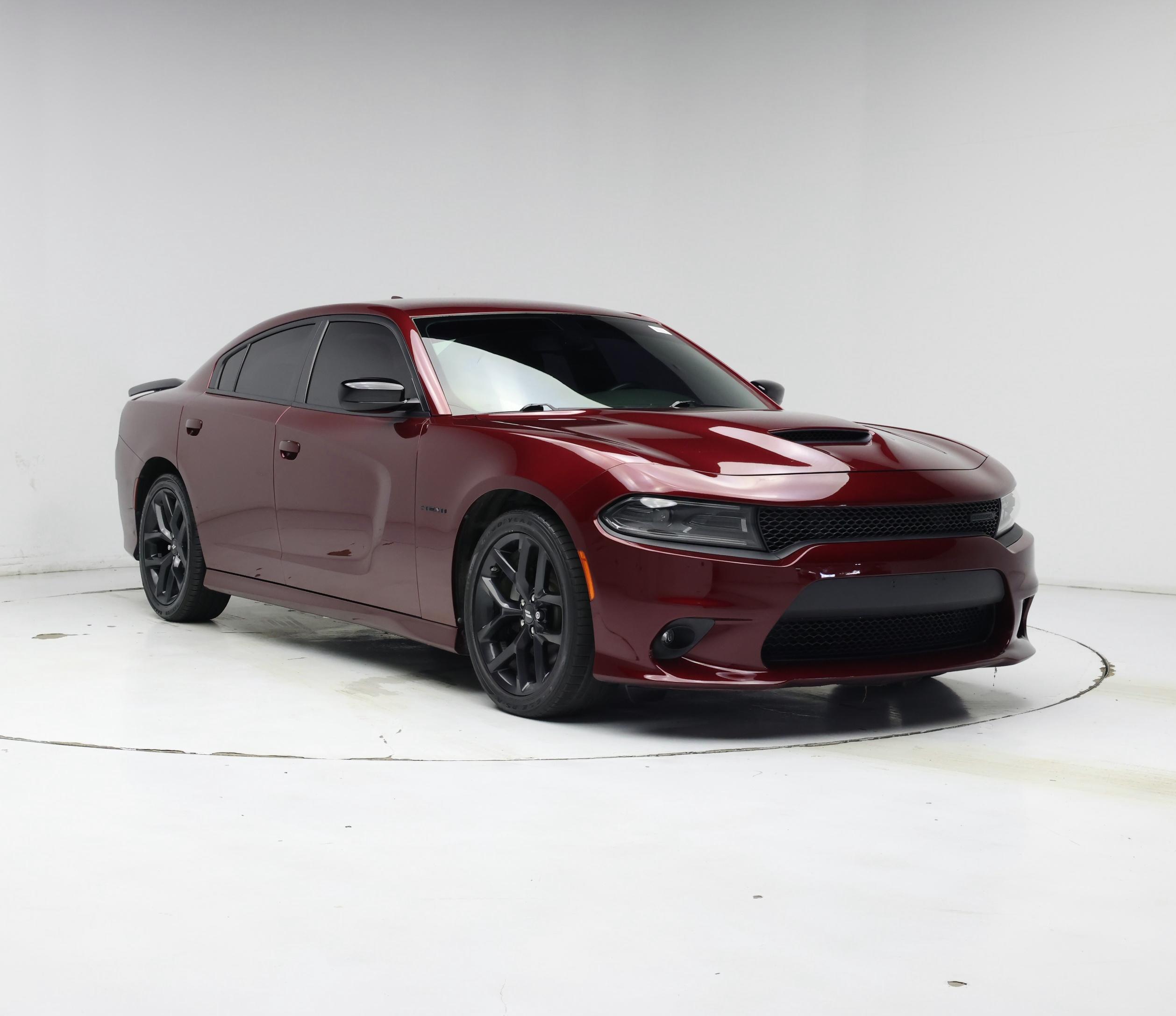 Red (Burgundy) 2022 Dodge Charger Sedan Rear-Wheel Drive Automatic