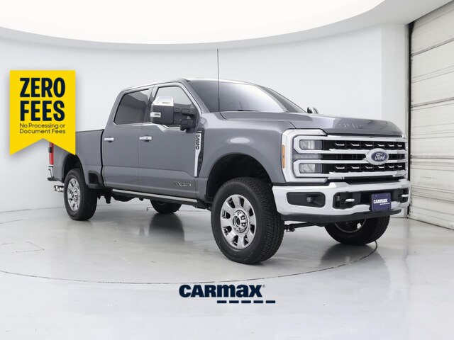 Gray 2024 Ford F-250 Super Duty Pickup Truck Four-Wheel Drive Automatic