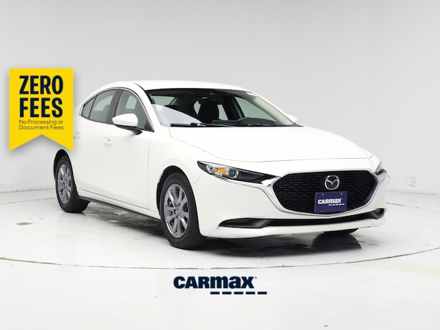 White 2022 Mazda MAZDA3 2.5 S Sedan FWD Sedan Front-Wheel Drive Automatic
