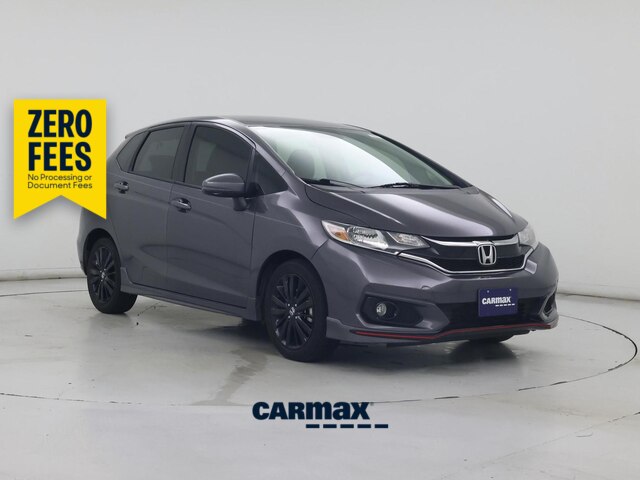 Gray 2018 Honda Fit Sport Hatchback Front-Wheel Drive Automatic