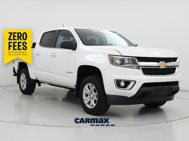White 2017 Chevrolet Colorado Pickup Truck Four-Wheel Drive Automatic