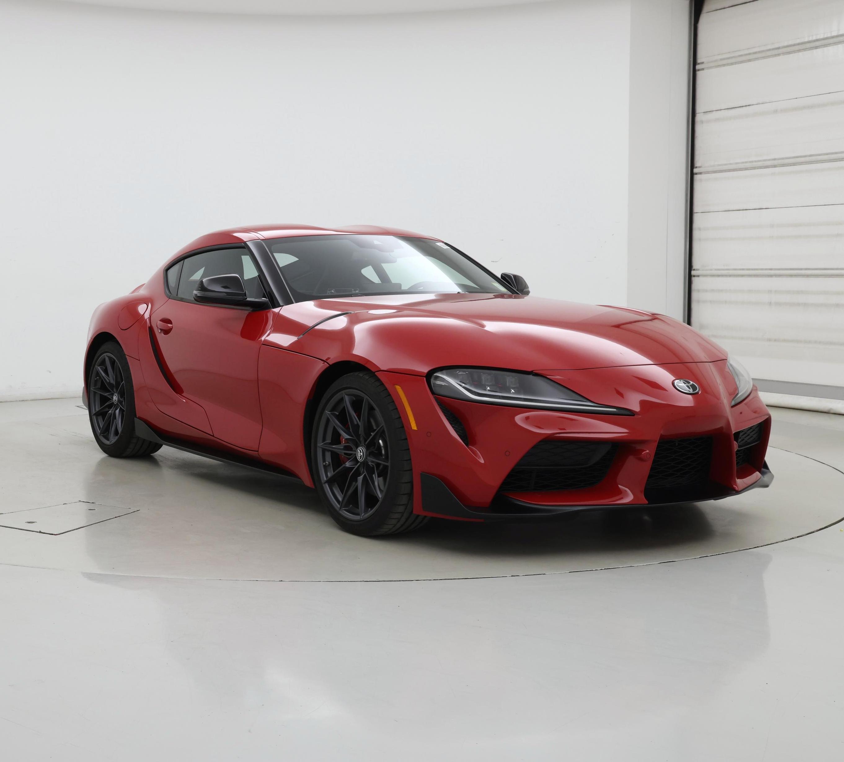 Red 2026 Toyota Supra Coupe Rear-Wheel Drive Manual