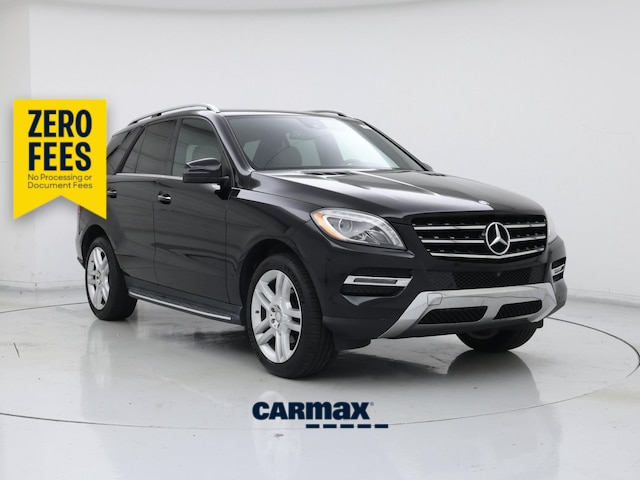 Black 2015 Mercedes-Benz M-Class SUV / Crossover Rear-Wheel Drive Automatic