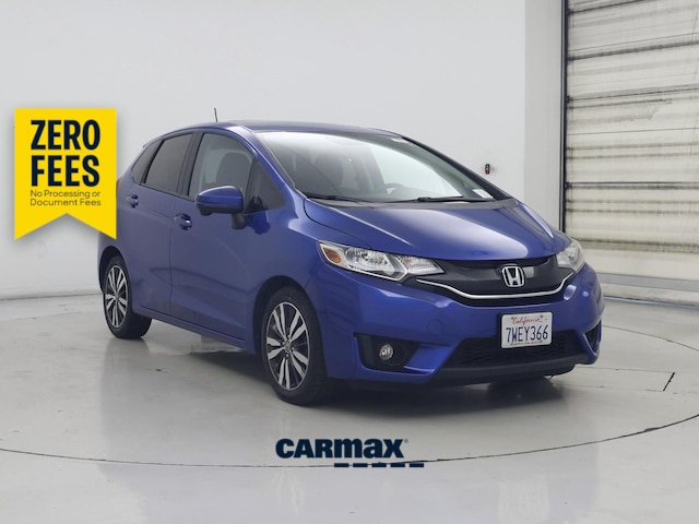 Blue 2016 Honda Fit EX Hatchback Front-Wheel Drive Automatic