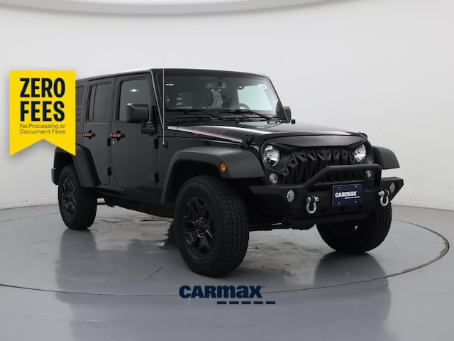 Black 2018 Jeep Wrangler SUV / Crossover Four-Wheel Drive Automatic