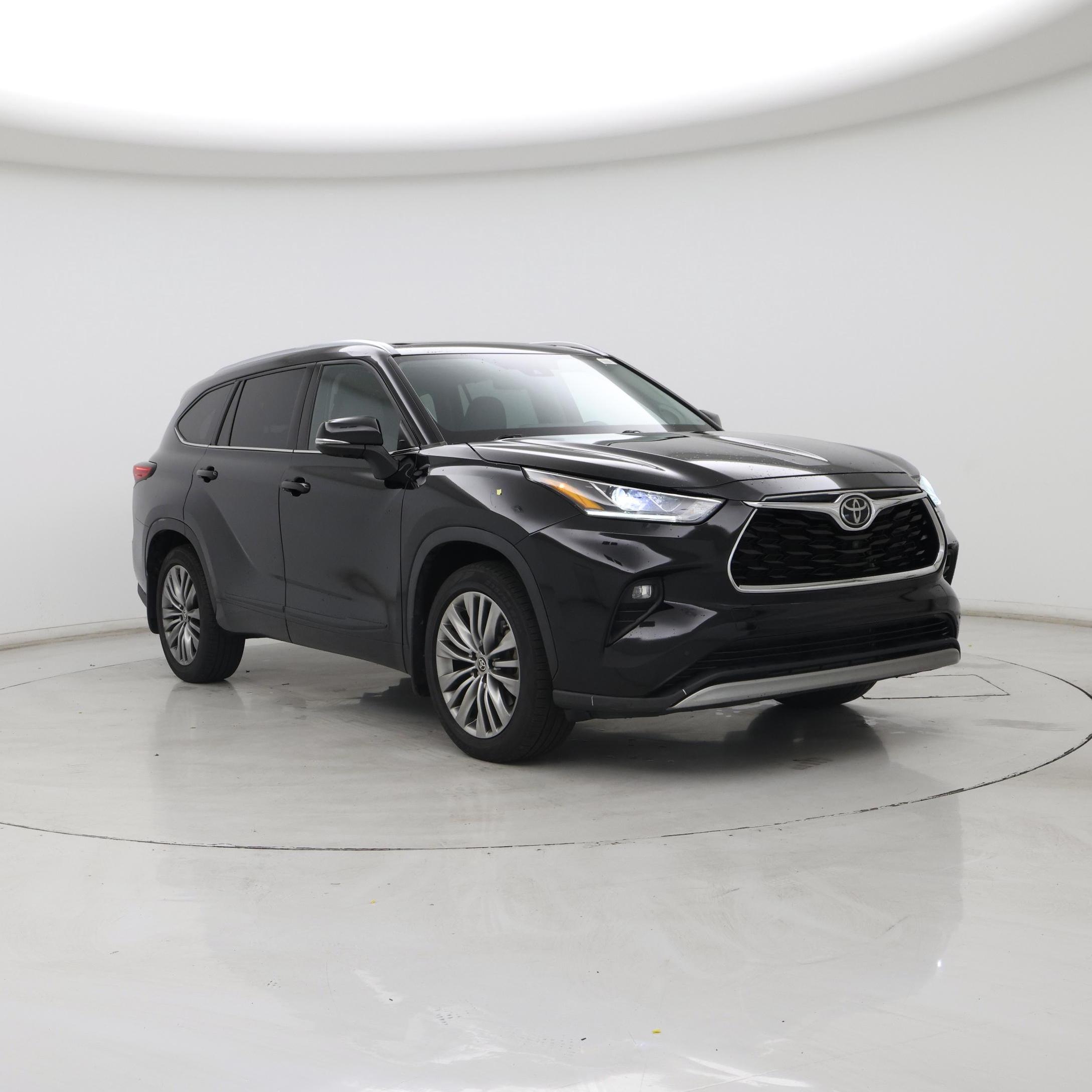 Black 2021 Toyota Highlander SUV / Crossover All-Wheel Drive Automatic