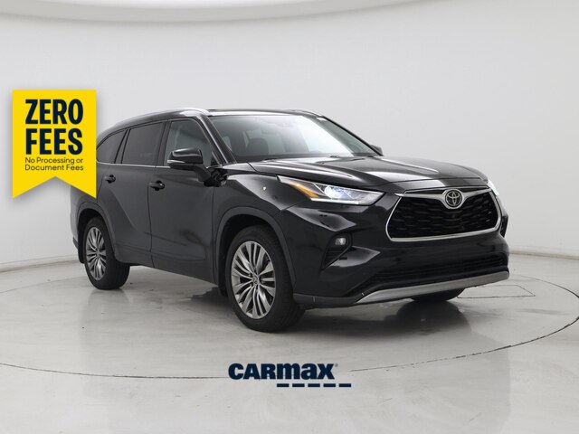 Black 2021 Toyota Highlander SUV / Crossover All-Wheel Drive Automatic