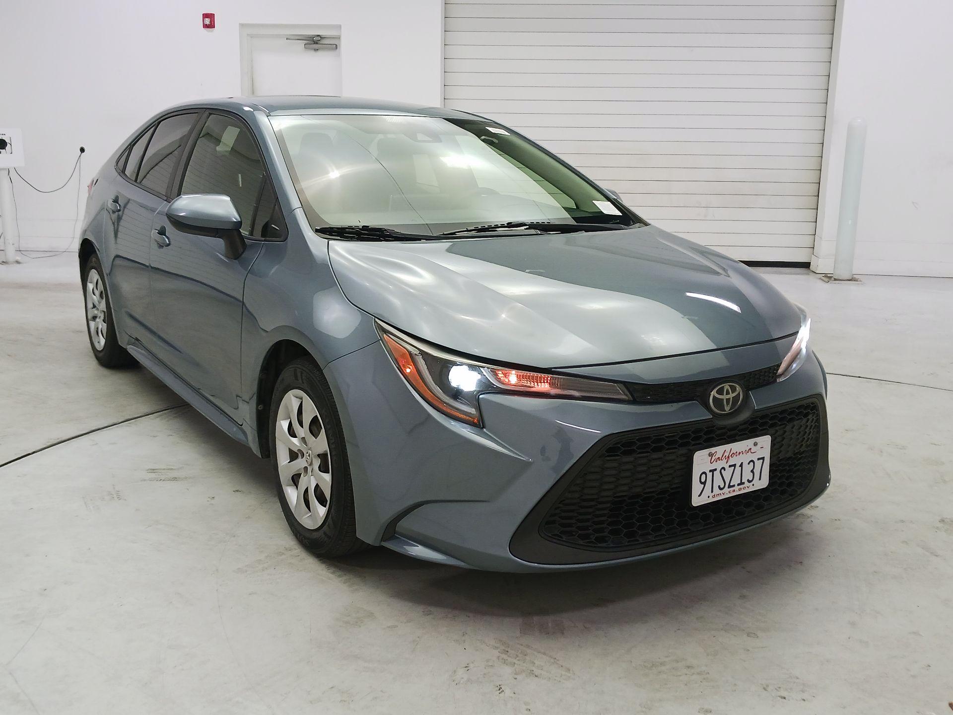 Blue 2020 Toyota Corolla Sedan Front-Wheel Drive Automatic