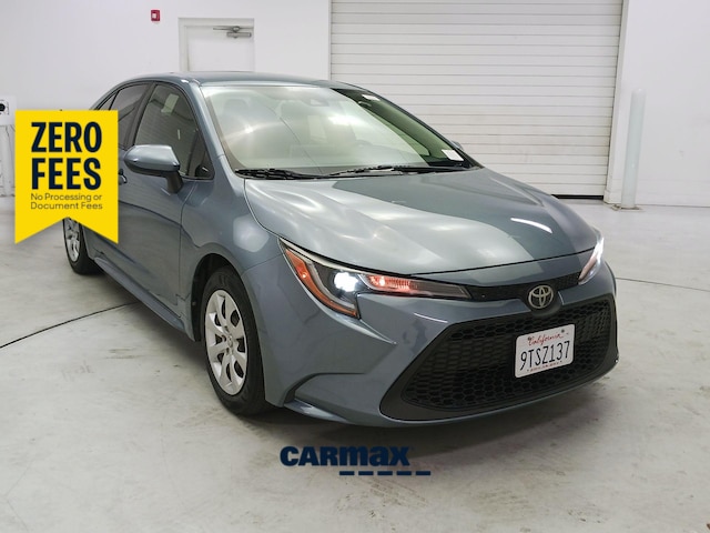 Blue 2020 Toyota Corolla Sedan Front-Wheel Drive Automatic