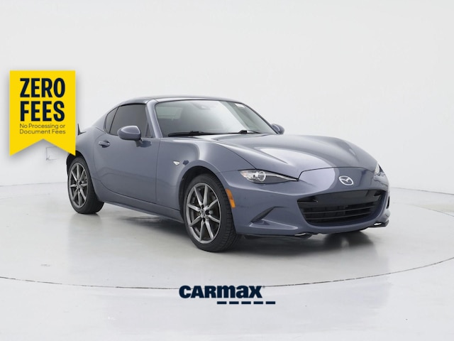 Gray 2020 Mazda MX-5 Miata Convertible Rear-Wheel Drive Manual