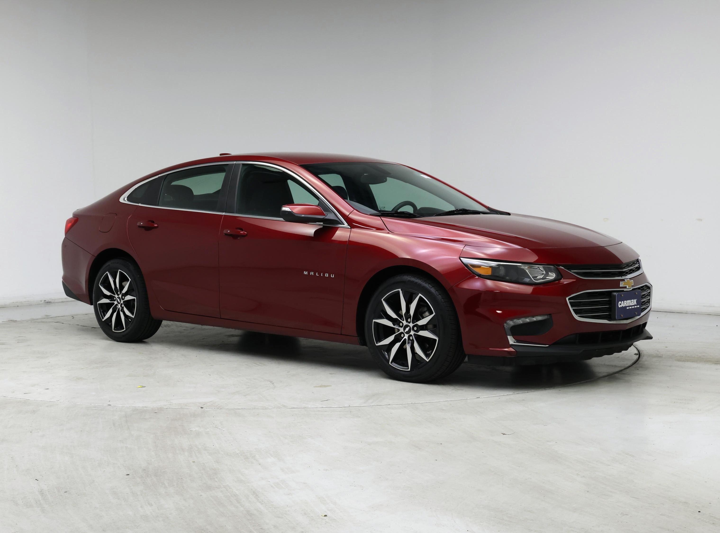 Red 2018 Chevrolet Malibu LT FWD Sedan Front-Wheel Drive Automatic