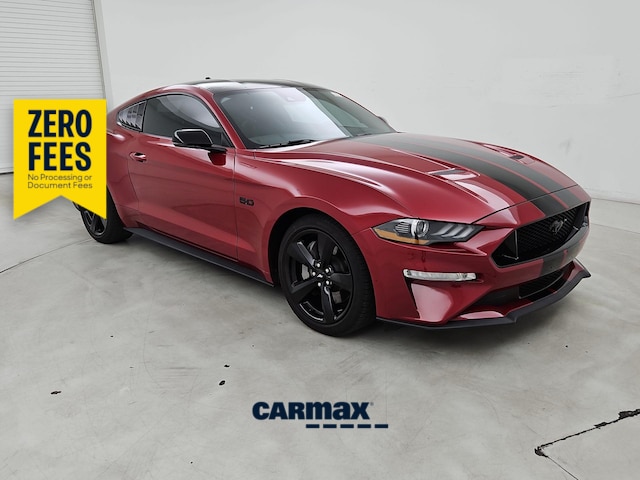 Red 2022 Ford Mustang GT Premium Fastback RWD Coupe Rear-Wheel Drive Automatic