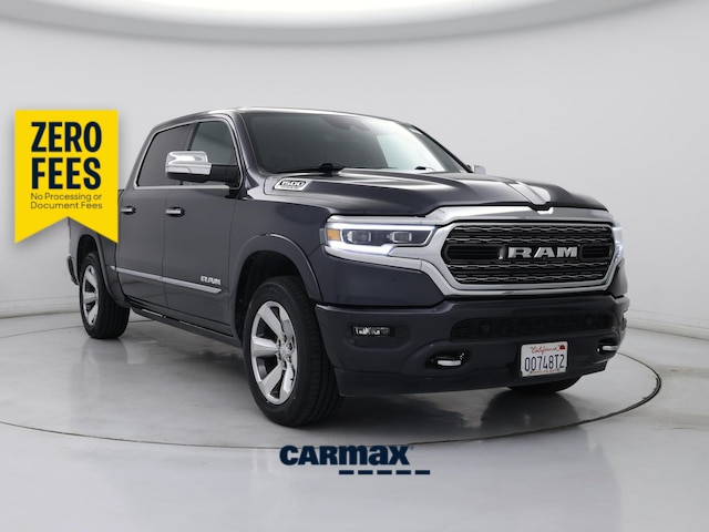 Gray 2019 RAM 1500 Limited Crew Cab RWD Pickup Truck 4X2 Automatic