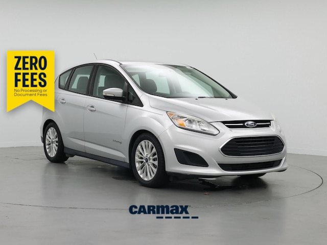 Silver 2017 Ford C-Max Hybrid SE FWD Wagon Front-Wheel Drive Automatic
