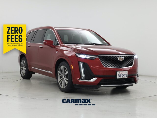 Red 2022 Cadillac XT6 Premium Luxury FWD SUV / Crossover Front-Wheel Drive Automatic