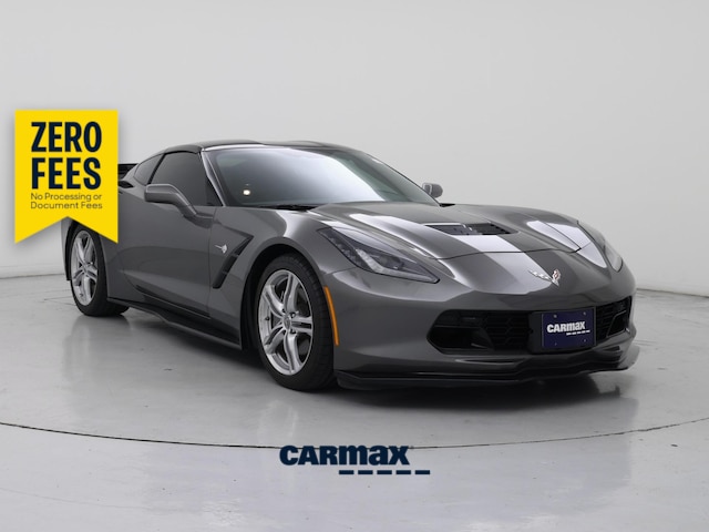 Gray 2016 Chevrolet Corvette Stingray 3LT Coupe RWD Coupe Rear-Wheel Drive Manual