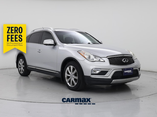 Silver 2016 INFINITI QX50 SUV / Crossover Rear-Wheel Drive Automatic