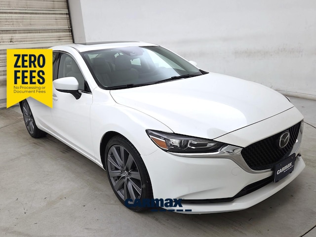 White 2020 Mazda MAZDA6 Touring FWD Sedan Front-Wheel Drive Automatic