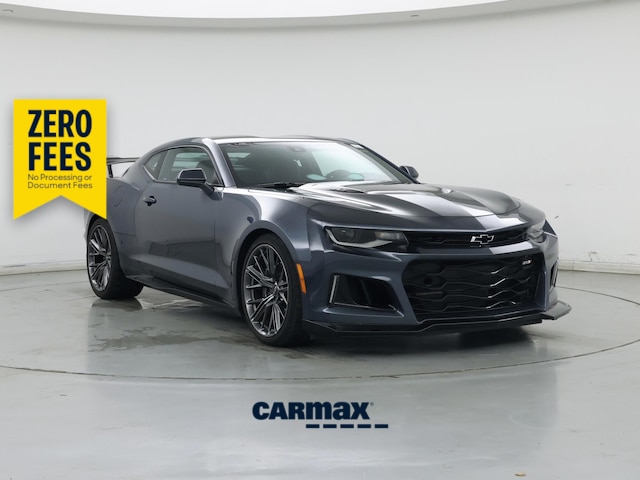 Gray 2022 Chevrolet Camaro ZL1 Coupe RWD Coupe Rear-Wheel Drive Automatic