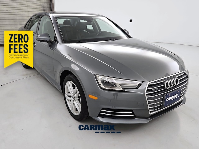 Gray 2017 Audi A4 Sedan All-Wheel Drive Automatic