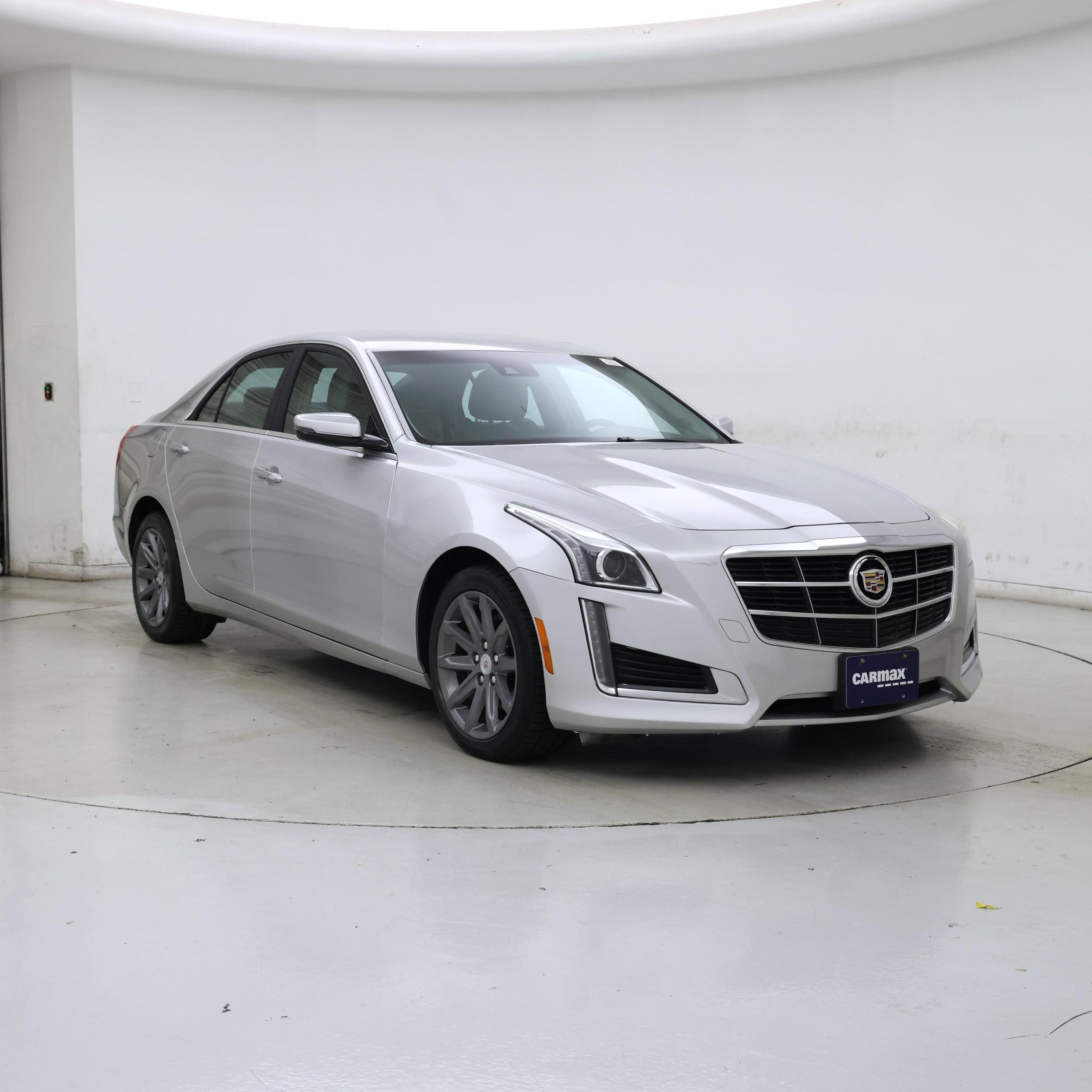 Silver 2014 Cadillac CTS Sedan All-Wheel Drive Automatic