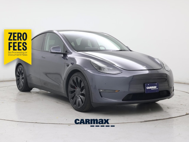 Blue 2023 Tesla Model Y SUV / Crossover All-Wheel Drive Automatic