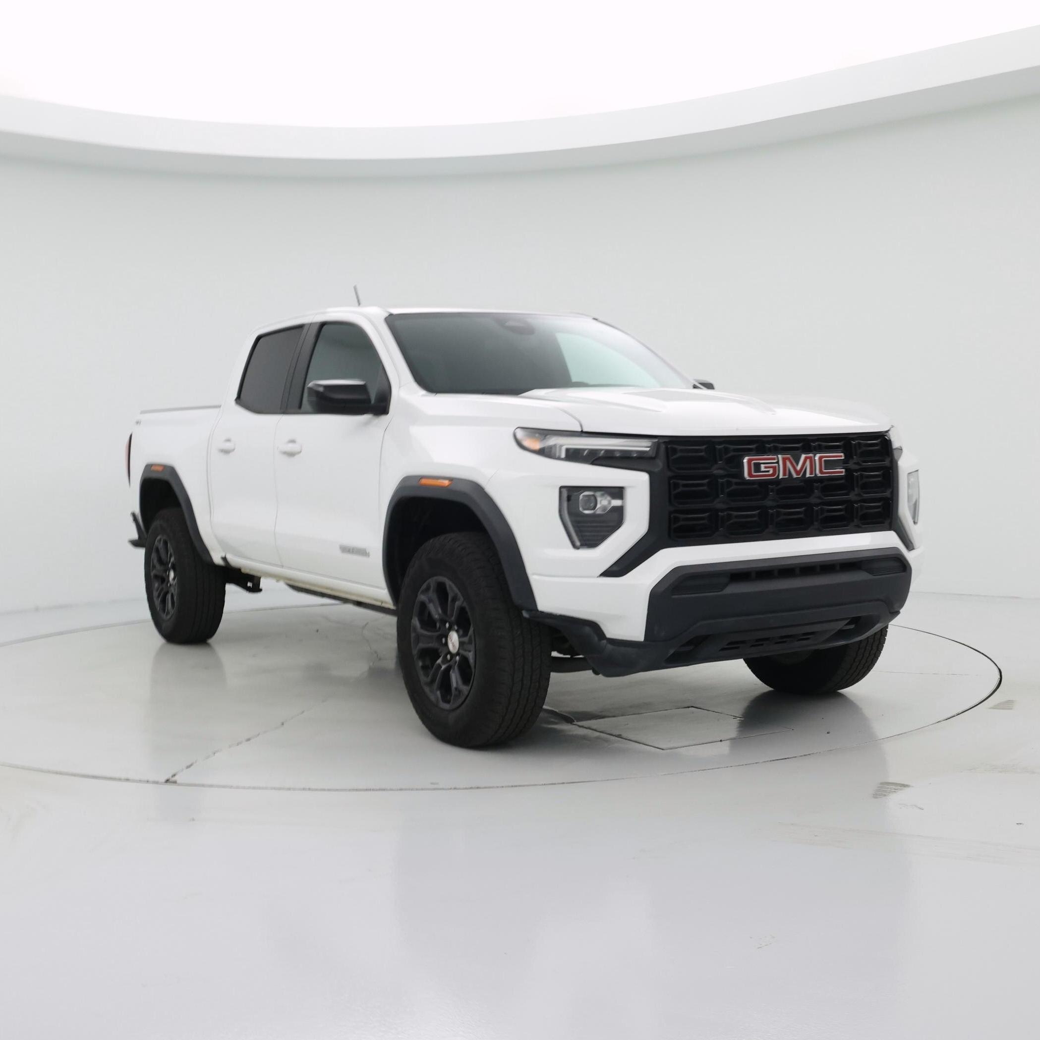 White 2023 GMC Canyon Pickup Truck Four-Wheel Drive Automatic