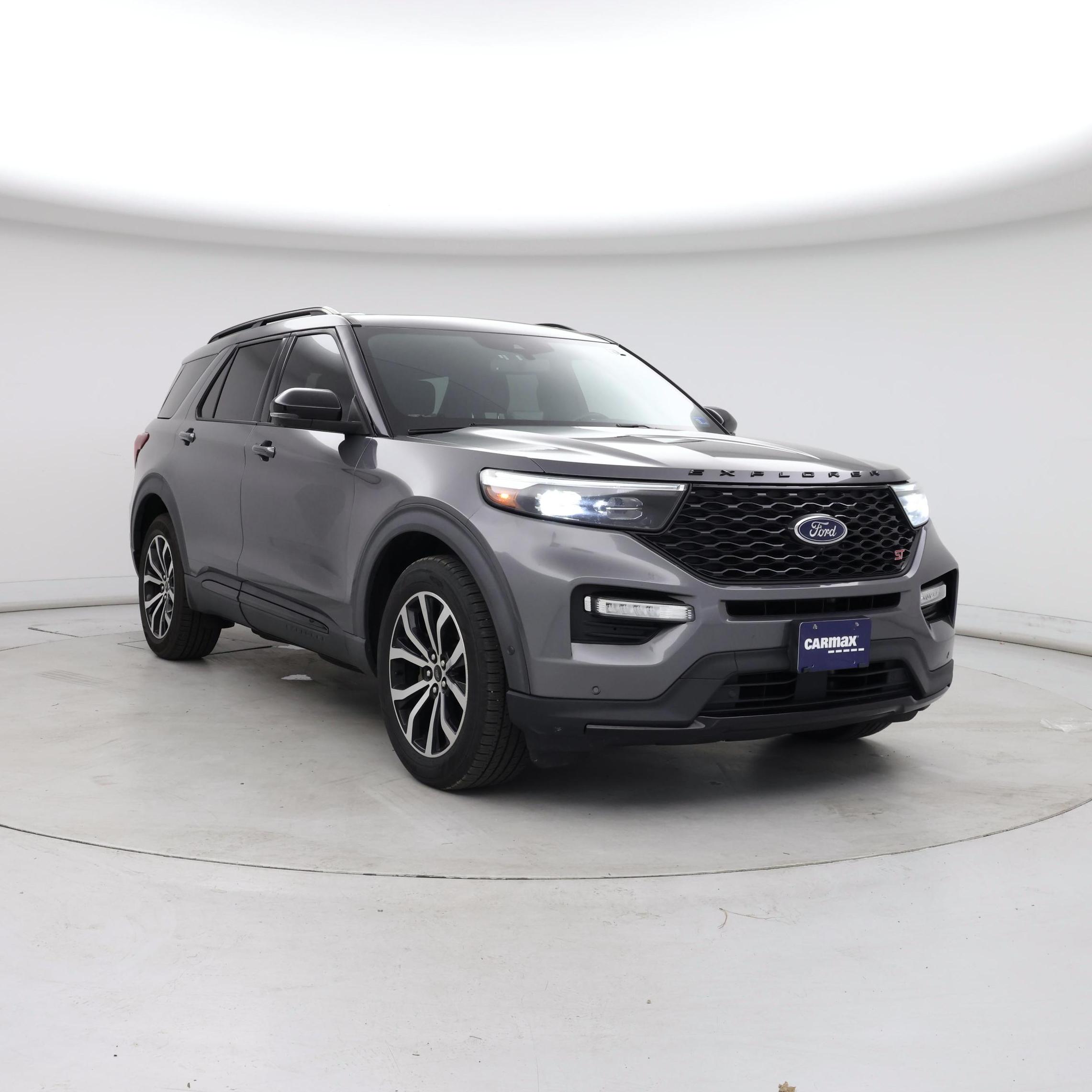 Gray 2021 Ford Explorer SUV / Crossover All-Wheel Drive Automatic
