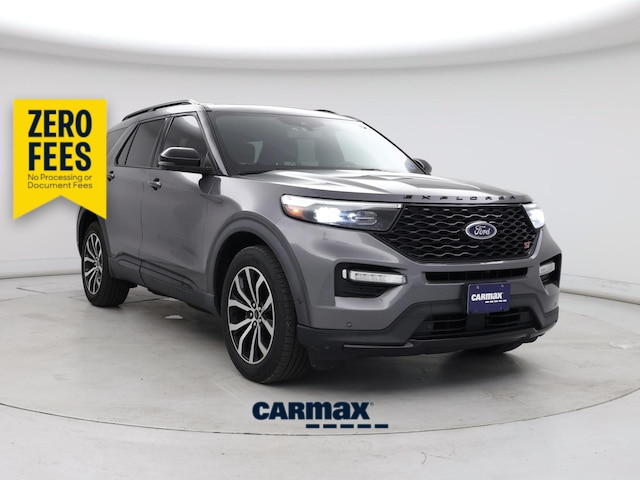 Gray 2021 Ford Explorer SUV / Crossover All-Wheel Drive Automatic