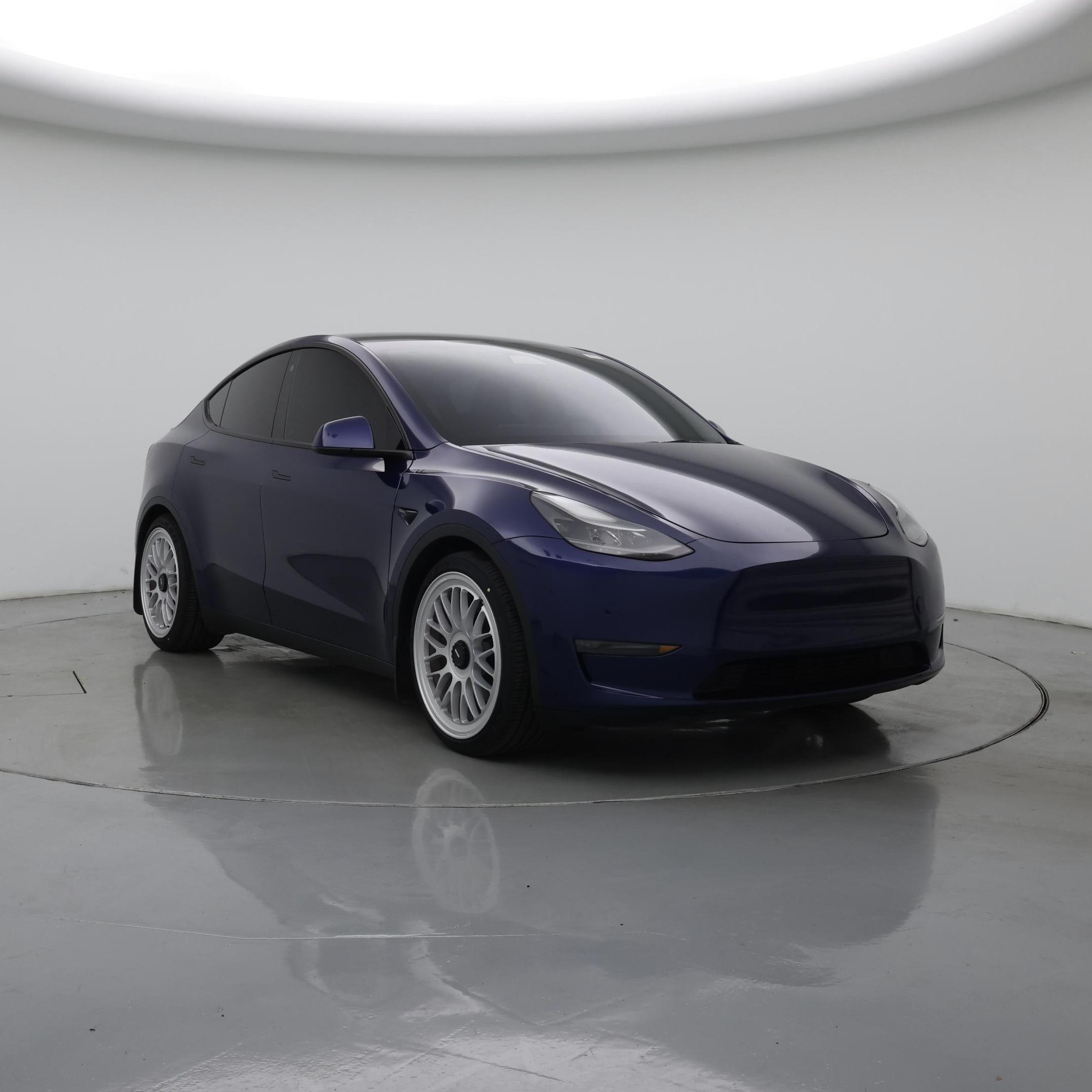 Blue 2022 Tesla Model Y Performance AWD SUV / Crossover All-Wheel Drive Automatic