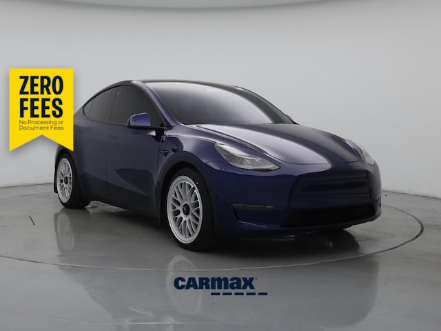 Blue 2022 Tesla Model Y Performance AWD SUV / Crossover All-Wheel Drive Automatic