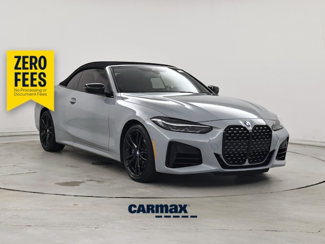 Gray 2022 BMW 4 Series M440i Convertible xDrive Convertible All-Wheel Drive Automatic