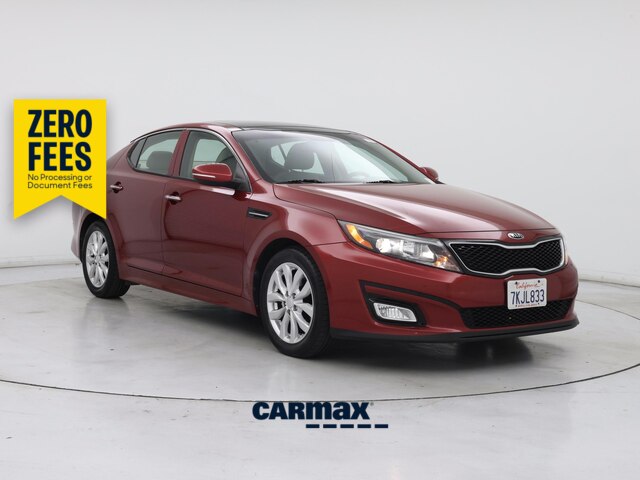 Red 2015 Kia Optima Sedan Front-Wheel Drive Automatic