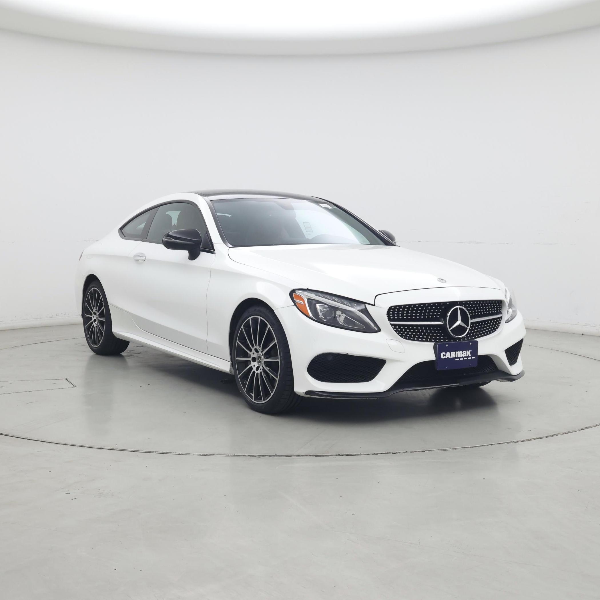 White 2017 Mercedes-Benz C-Class C 300 Coupe Coupe Rear-Wheel Drive Automatic