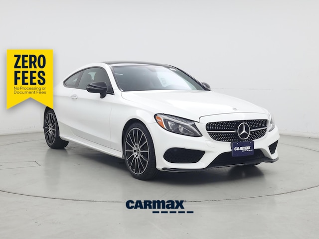White 2017 Mercedes-Benz C-Class C 300 Coupe Coupe Rear-Wheel Drive Automatic