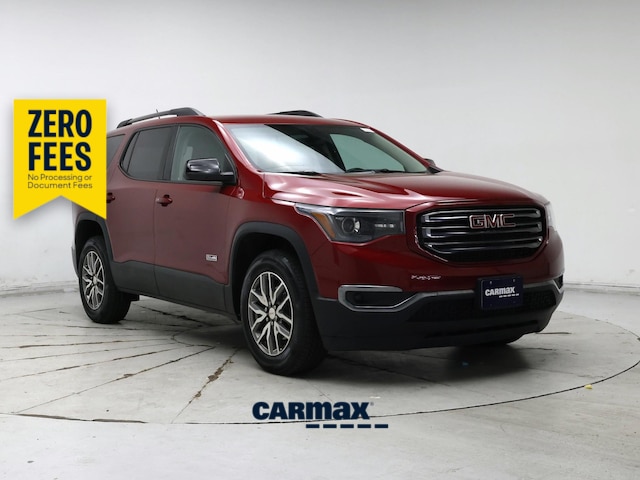 Red 2019 GMC Acadia SLE-2 AWD SUV / Crossover Four-Wheel Drive Automatic