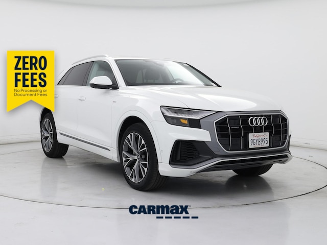White 2023 Audi Q8 quattro Premium Plus 55 TFSI SUV / Crossover All-Wheel Drive Automatic