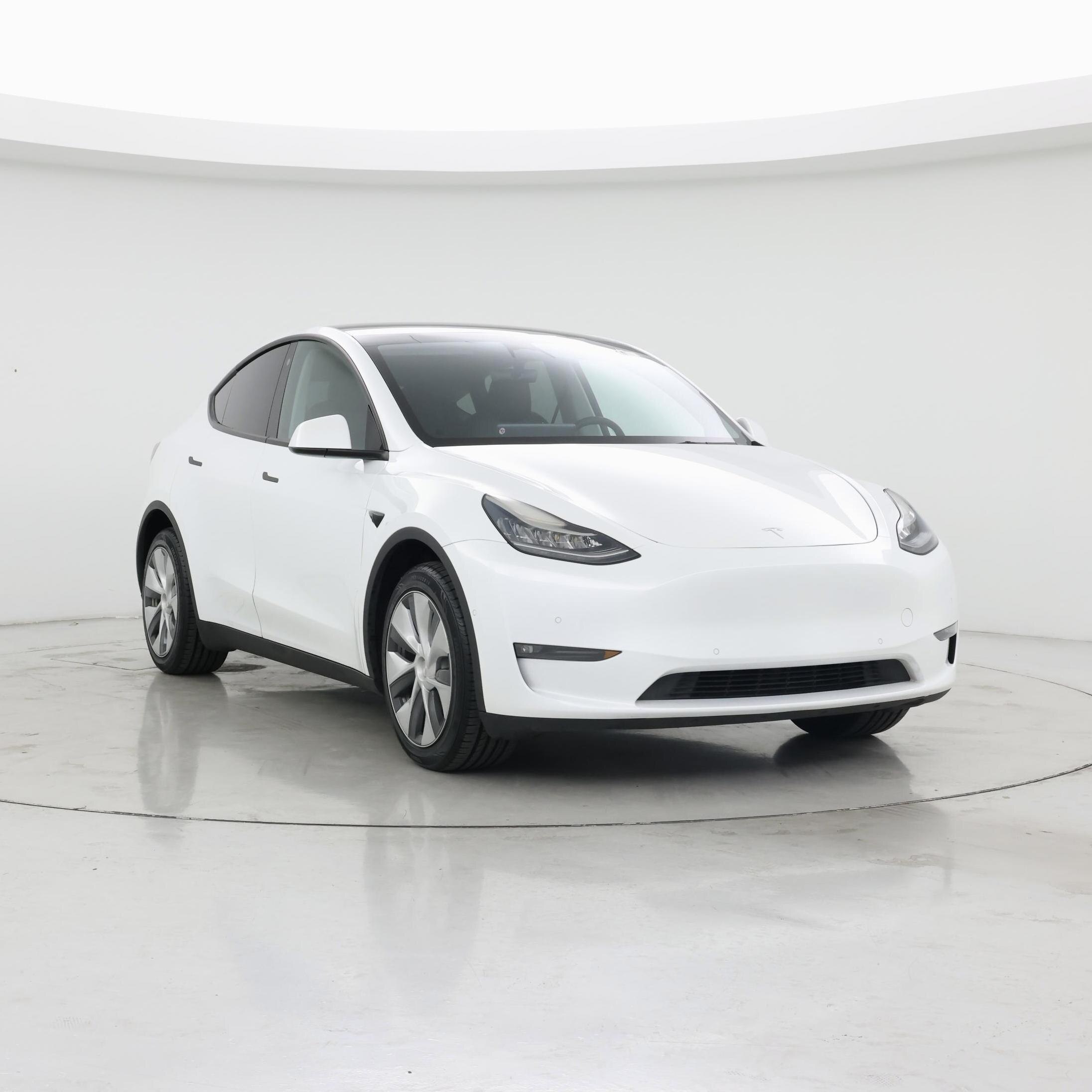 White 2022 Tesla Model Y Long Range AWD SUV / Crossover All-Wheel Drive Automatic