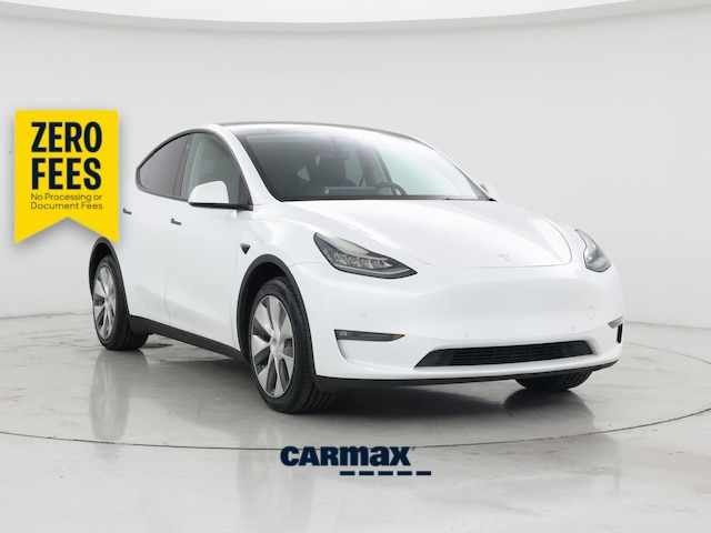 White 2022 Tesla Model Y Long Range AWD SUV / Crossover All-Wheel Drive Automatic