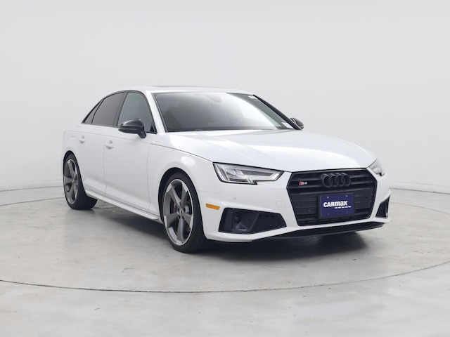 White 2019 Audi S4 3.0T quattro Premium Plus Sedan AWD Sedan All-Wheel Drive Automatic