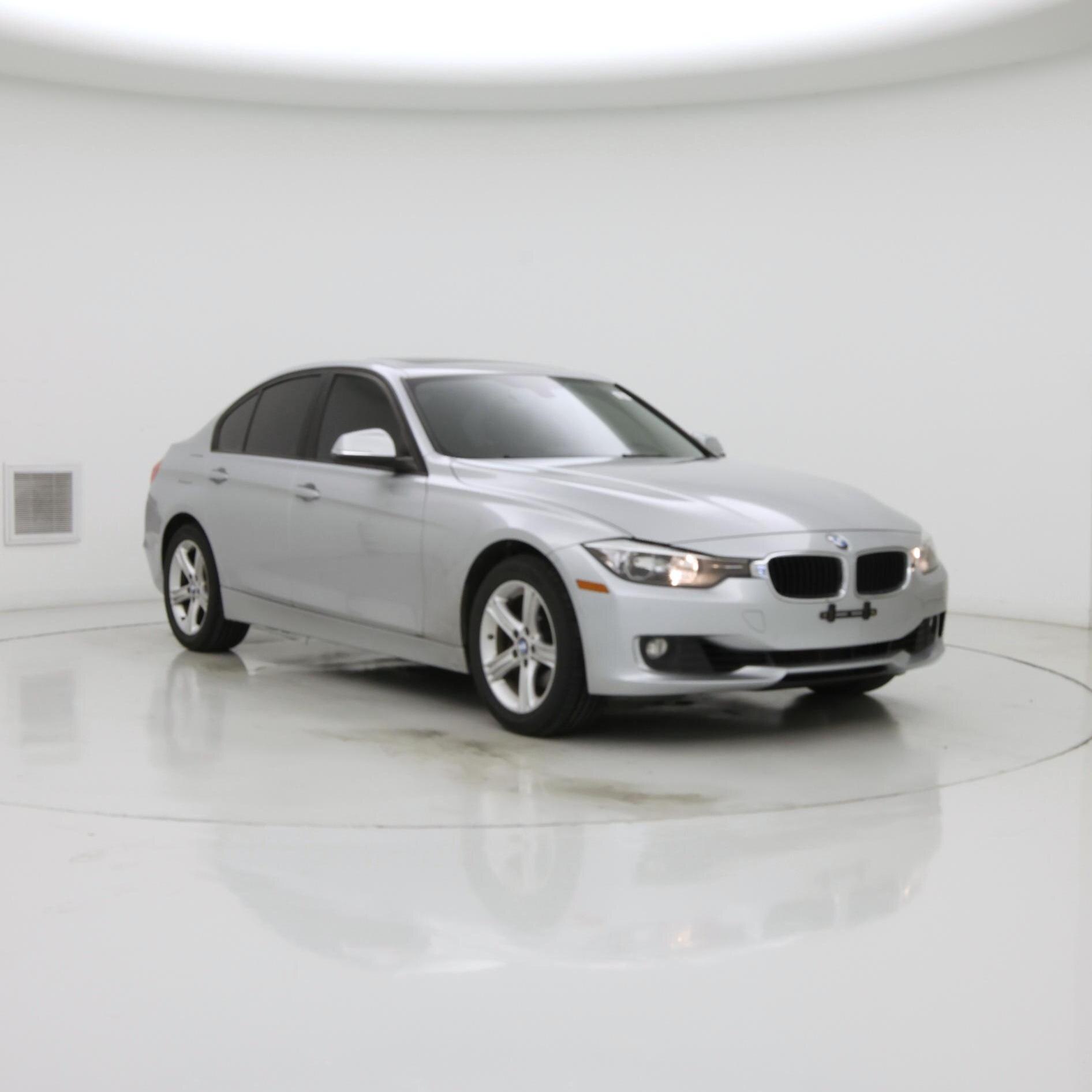 Silver 2015 BMW 3 Series Sedan Rear-Wheel Drive Automatic