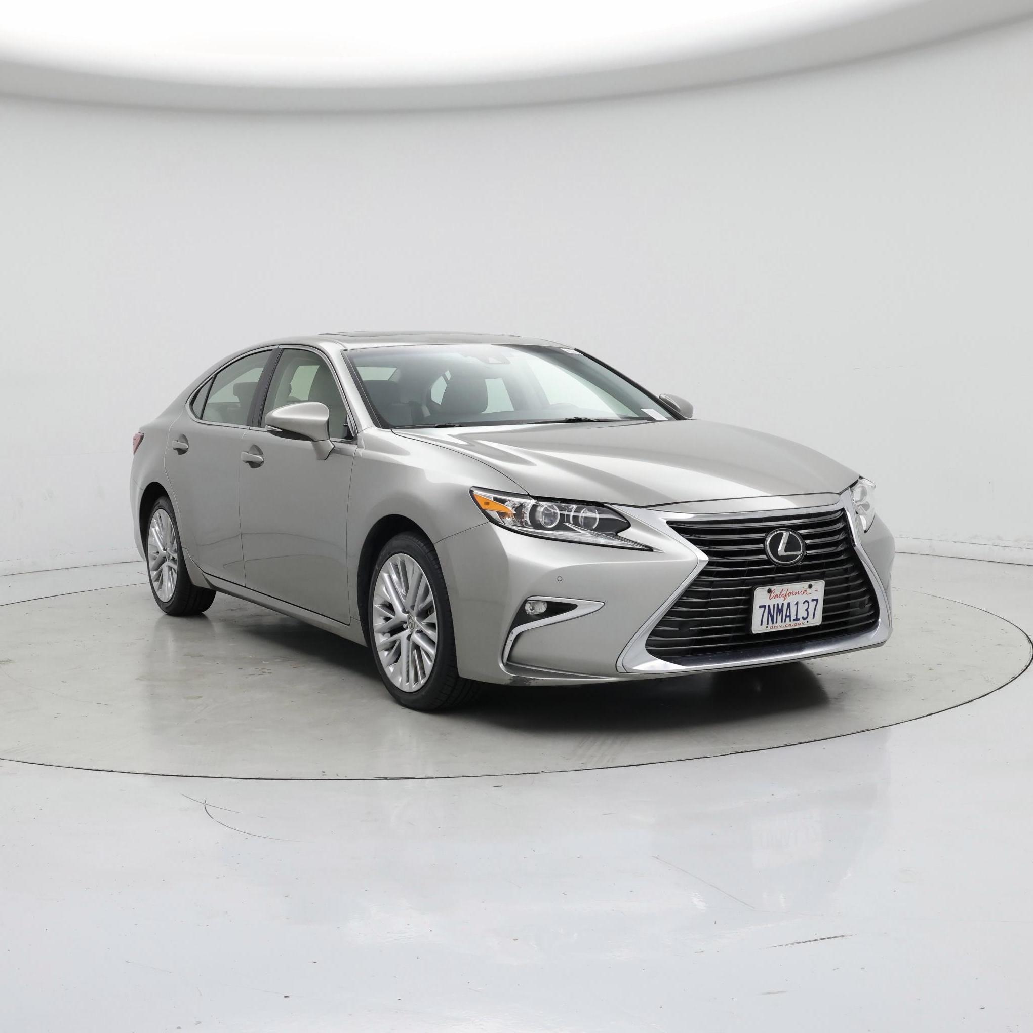 Silver 2016 Lexus ES Sedan Front-Wheel Drive Automatic