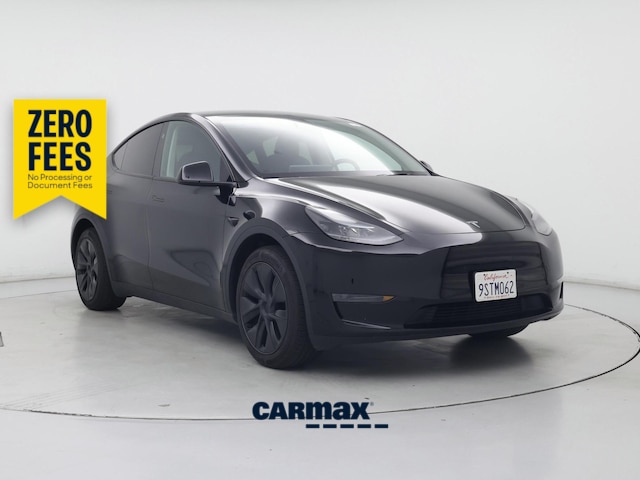 Black 2025 Tesla Model Y Long Range RWD SUV / Crossover Rear-Wheel Drive Automatic