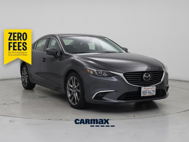 Gray 2017 Mazda MAZDA6 Grand Touring Sedan FWD Sedan Front-Wheel Drive Automatic