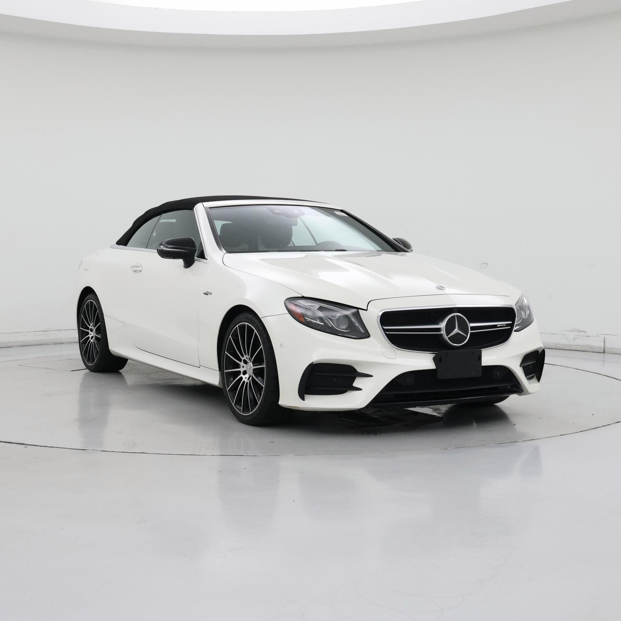 White 2019 Mercedes-Benz E-Class AMG E 53 Cabriolet 4MATIC+ Convertible All-Wheel Drive Automatic