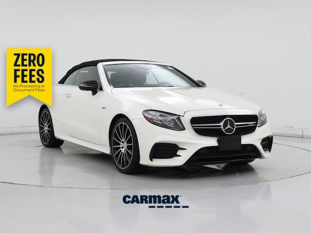White 2019 Mercedes-Benz E-Class AMG E 53 Cabriolet 4MATIC+ Convertible All-Wheel Drive Automatic